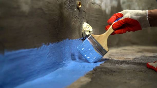 Commercial Foundation Crack Repair project at a Urbana, IN business property by SJ Waterproofing Pros